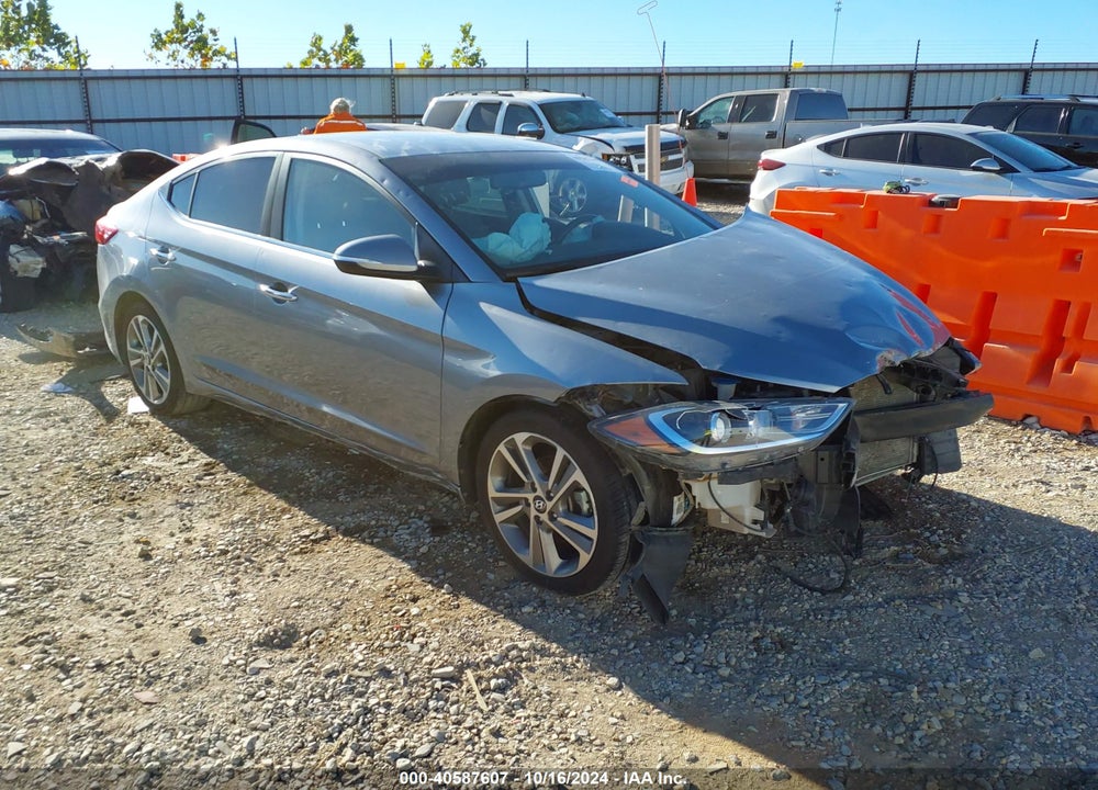 2017 HYUNDAI ELANTRA LIMITED VIN: 5NPD84LF2HH079820
