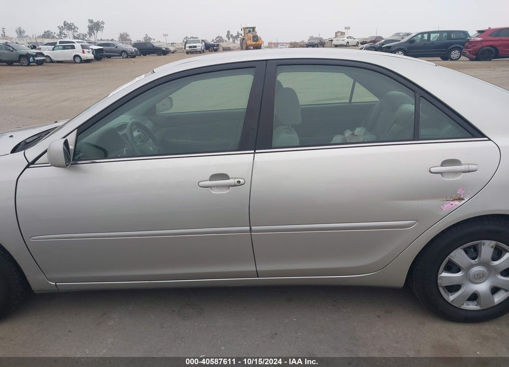 2004 TOYOTA CAMRY LE VIN: 4T1BE32K94U329509