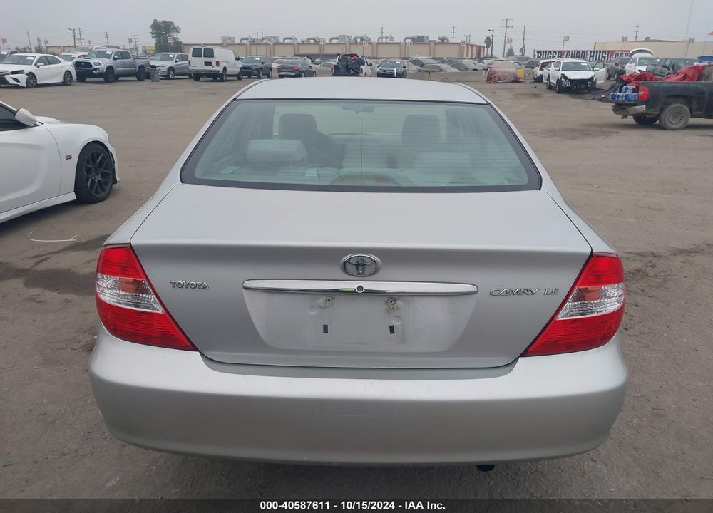 2004 TOYOTA CAMRY LE VIN: 4T1BE32K94U329509