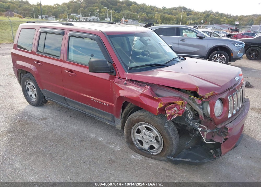 2015 JEEP PATRIOT SPORT VIN: 1C4NJPBB7FD204550