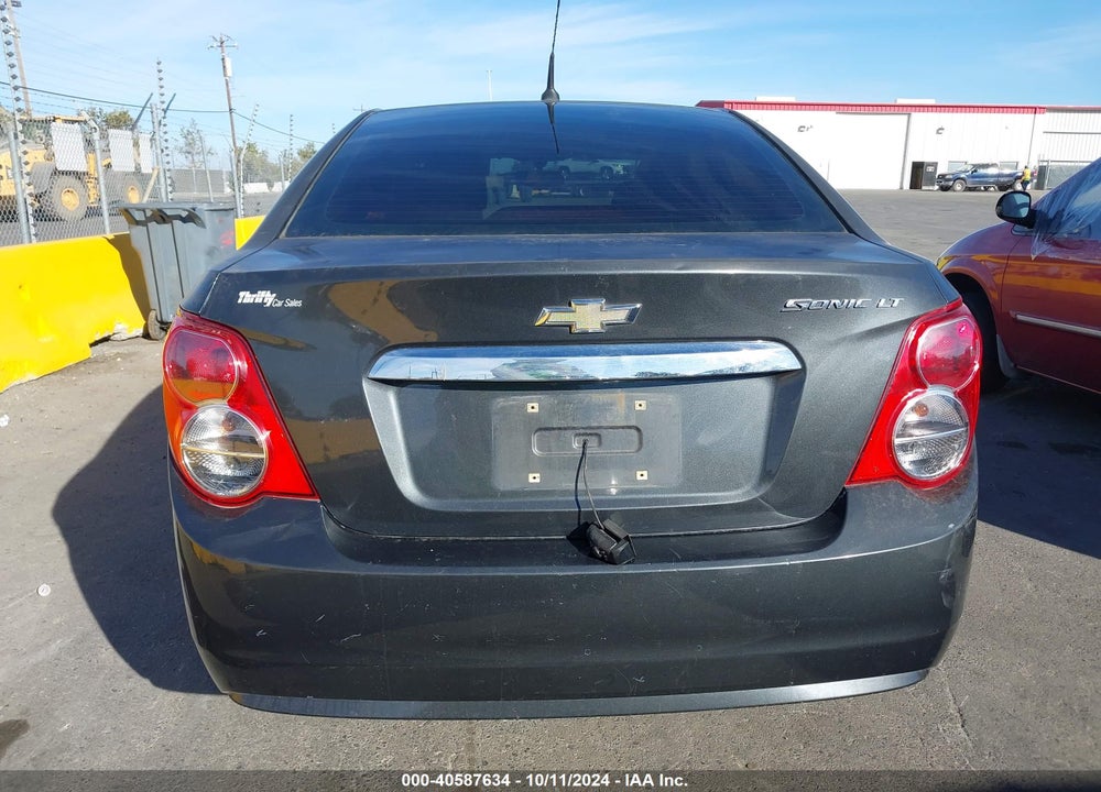 2014 CHEVROLET SONIC LT AUTO VIN: 1G1JC5SH7E4233524