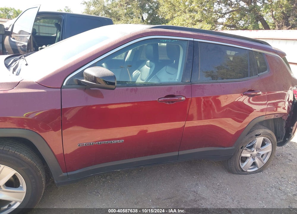 2022 JEEP COMPASS LATITUDE 4X4 VIN: 3C4NJDBB8NT231571