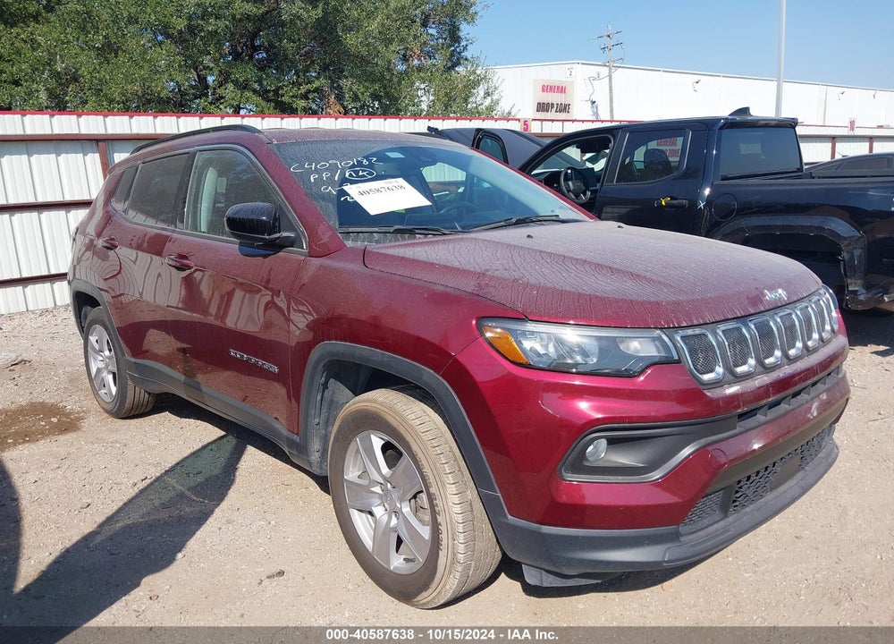 2022 JEEP COMPASS LATITUDE 4X4 VIN: 3C4NJDBB8NT231571