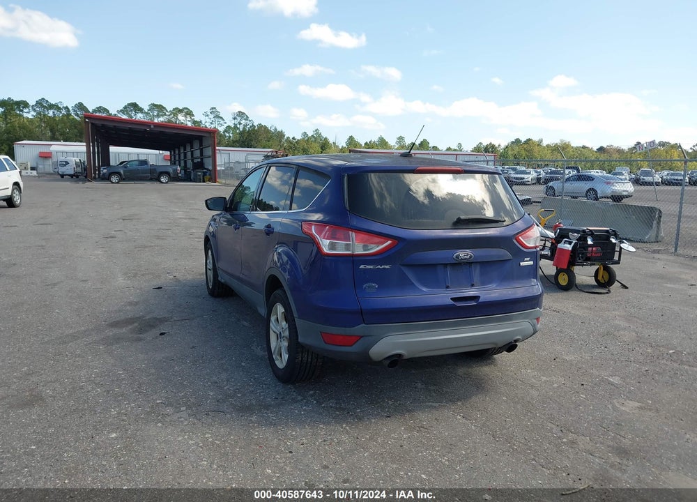 2014 FORD ESCAPE SE VIN: 1FMCU0GX3EUE50242