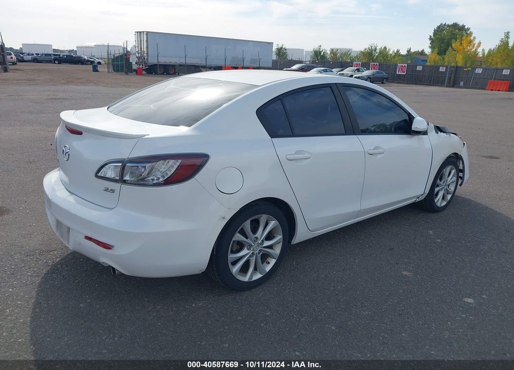 2010 MAZDA 3 S GRAND TOURING VIN: JM1BL1S52A1309009