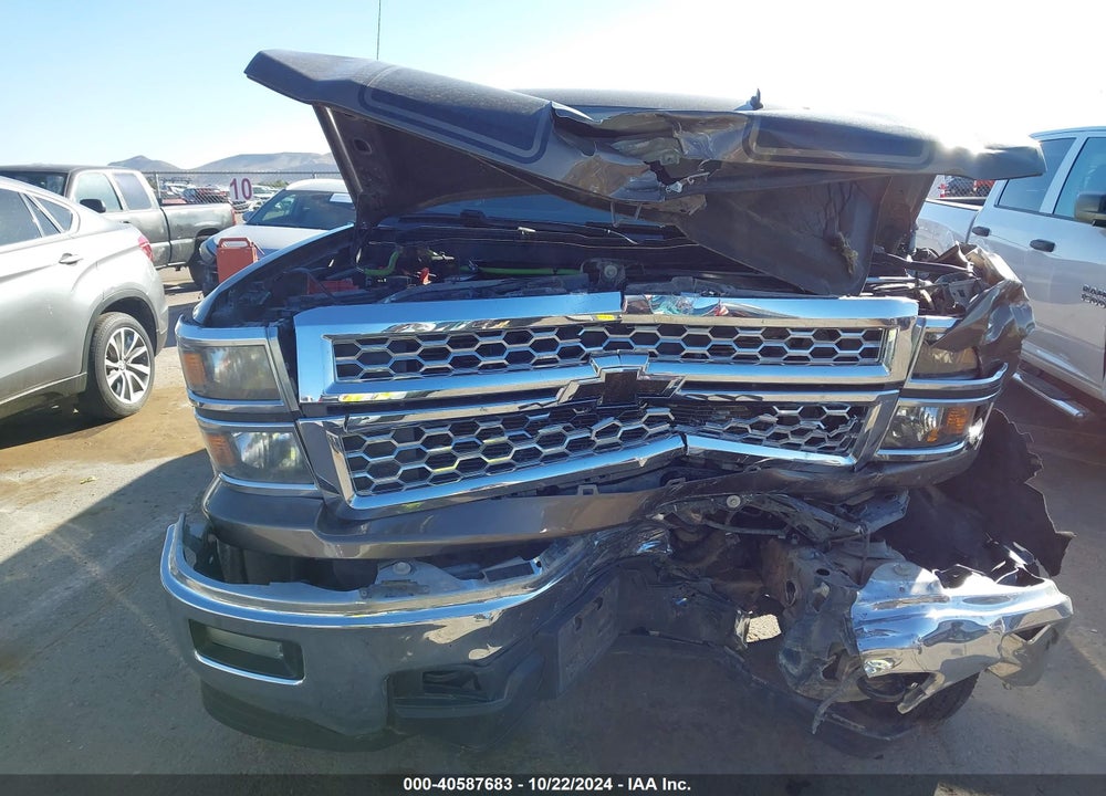 2014 CHEVROLET SILVERADO 1500 1LT VIN: 3GCUKREC9EG216323