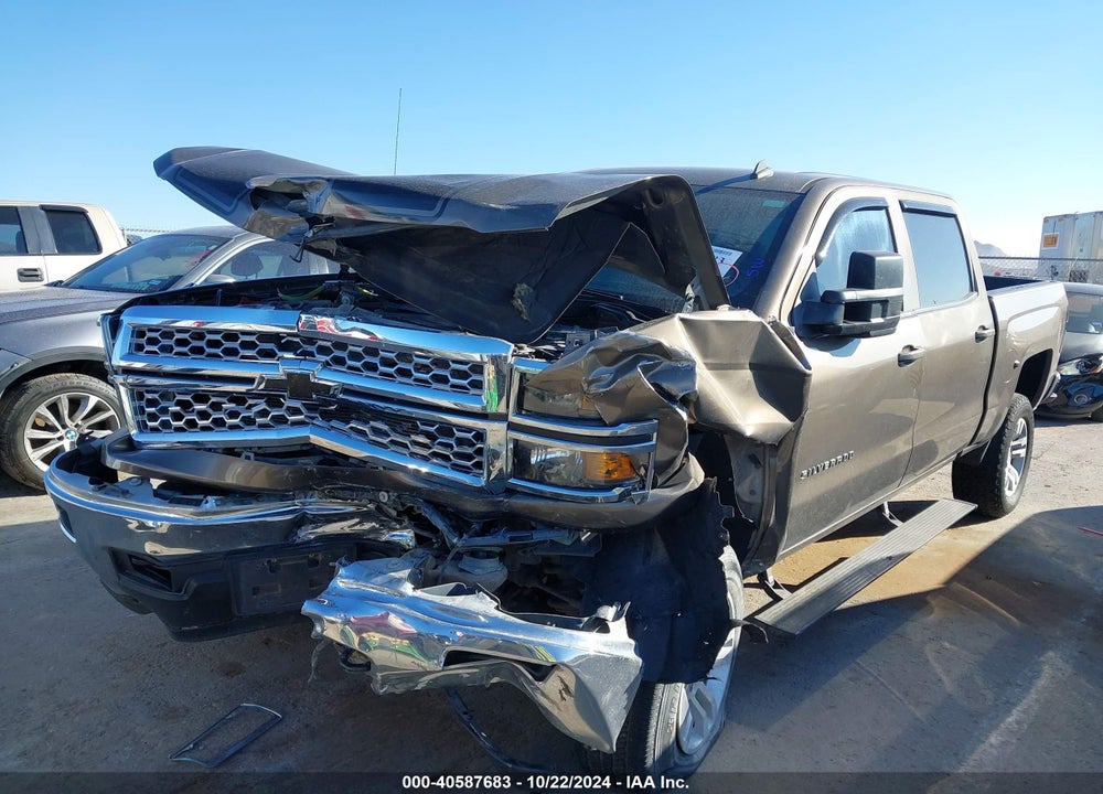 2014 CHEVROLET SILVERADO 1500 1LT VIN: 3GCUKREC9EG216323