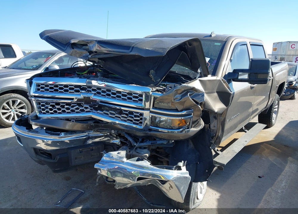 2014 CHEVROLET SILVERADO 1500 1LT VIN: 3GCUKREC9EG216323