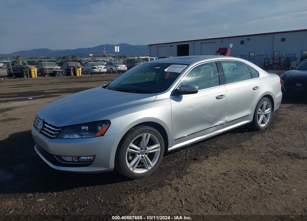 2013 VOLKSWAGEN PASSAT 2.0L TDI SEL PREMIUM VIN: 1VWCN7A36DC137073
