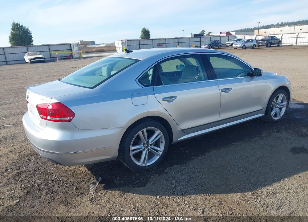 2013 VOLKSWAGEN PASSAT 2.0L TDI SEL PREMIUM VIN: 1VWCN7A36DC137073