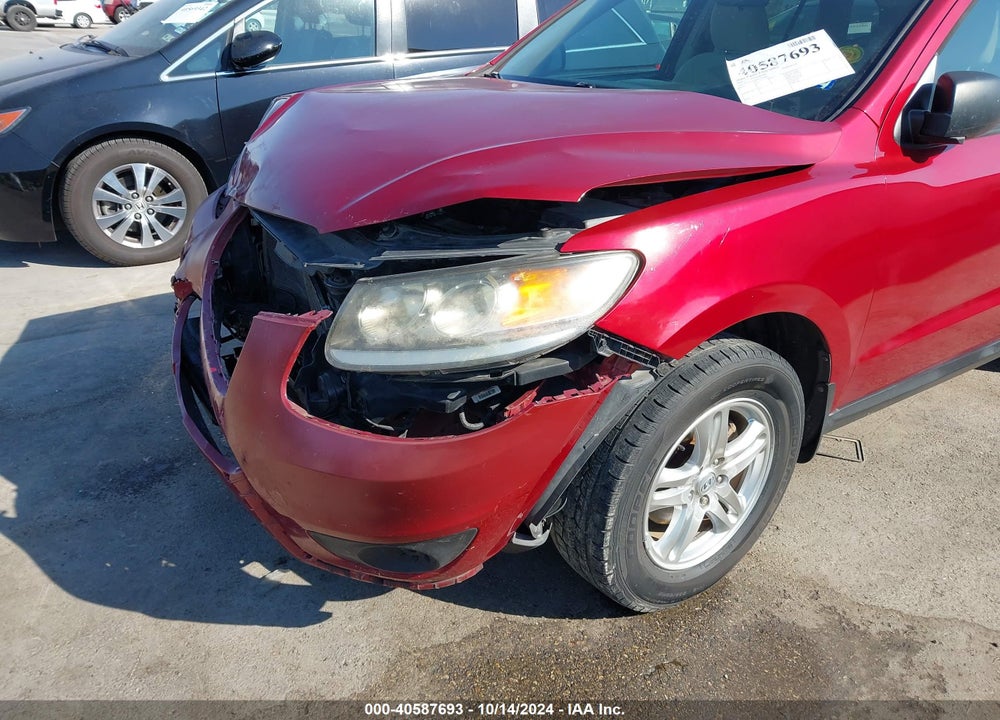 2012 HYUNDAI SANTA FE GLS VIN: 5XYZG3AB9CG125940