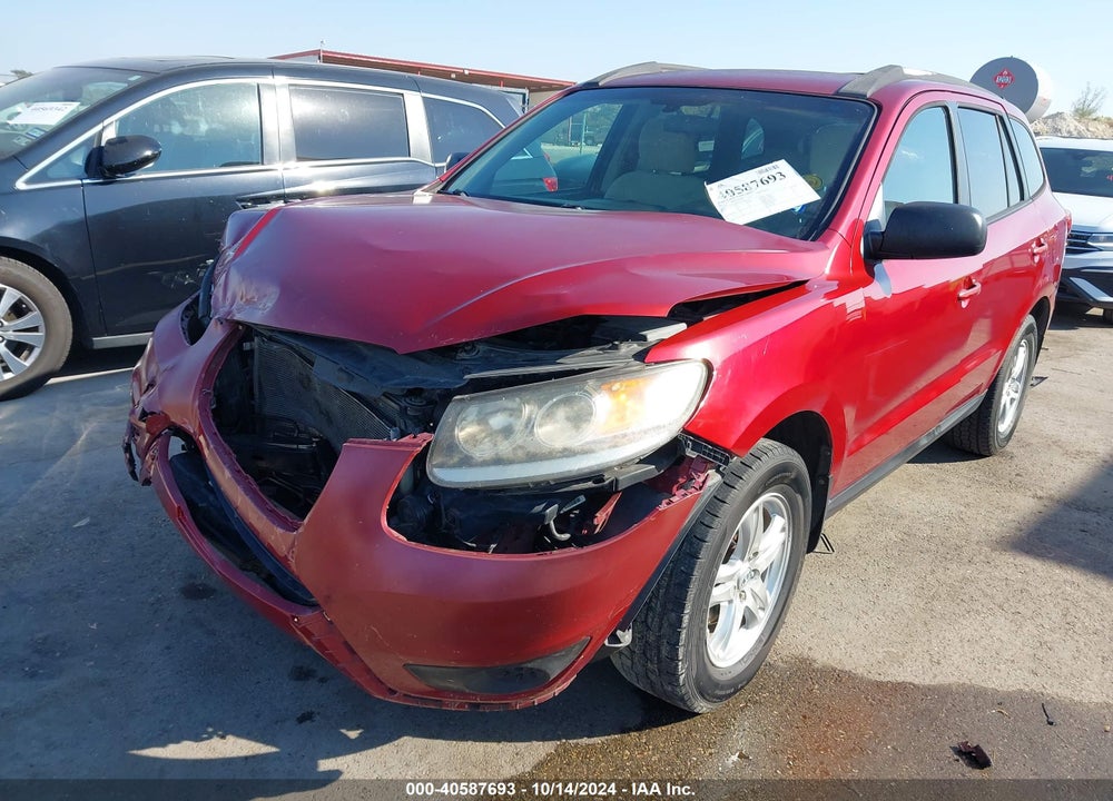 2012 HYUNDAI SANTA FE GLS VIN: 5XYZG3AB9CG125940