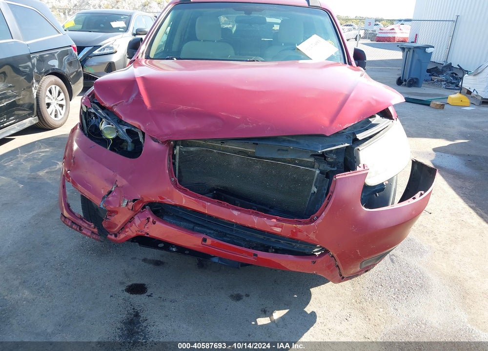 2012 HYUNDAI SANTA FE GLS VIN: 5XYZG3AB9CG125940