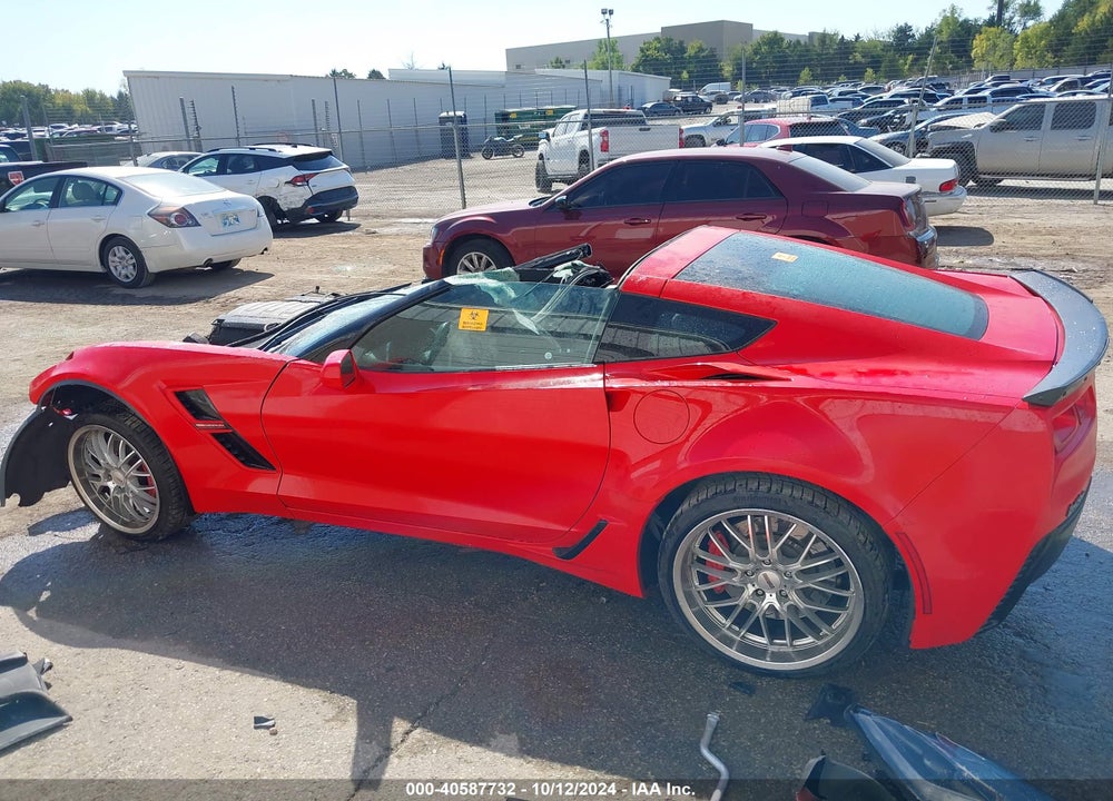 2017 CHEVROLET CORVETTE GRAND SPORT VIN: 1G1YY2D79H5105772