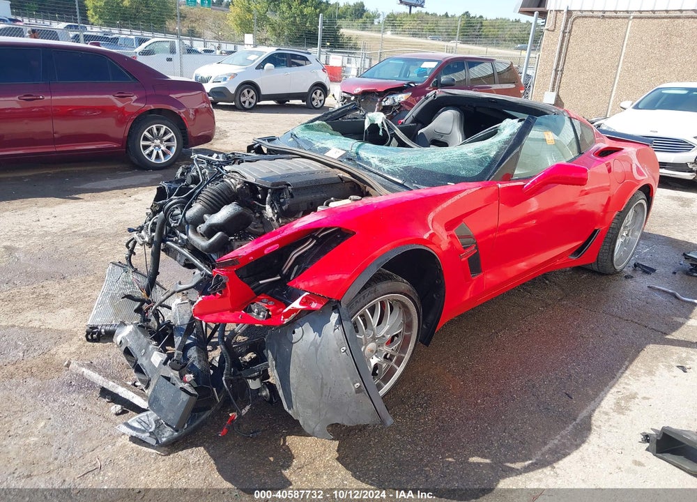 2017 CHEVROLET CORVETTE GRAND SPORT VIN: 1G1YY2D79H5105772
