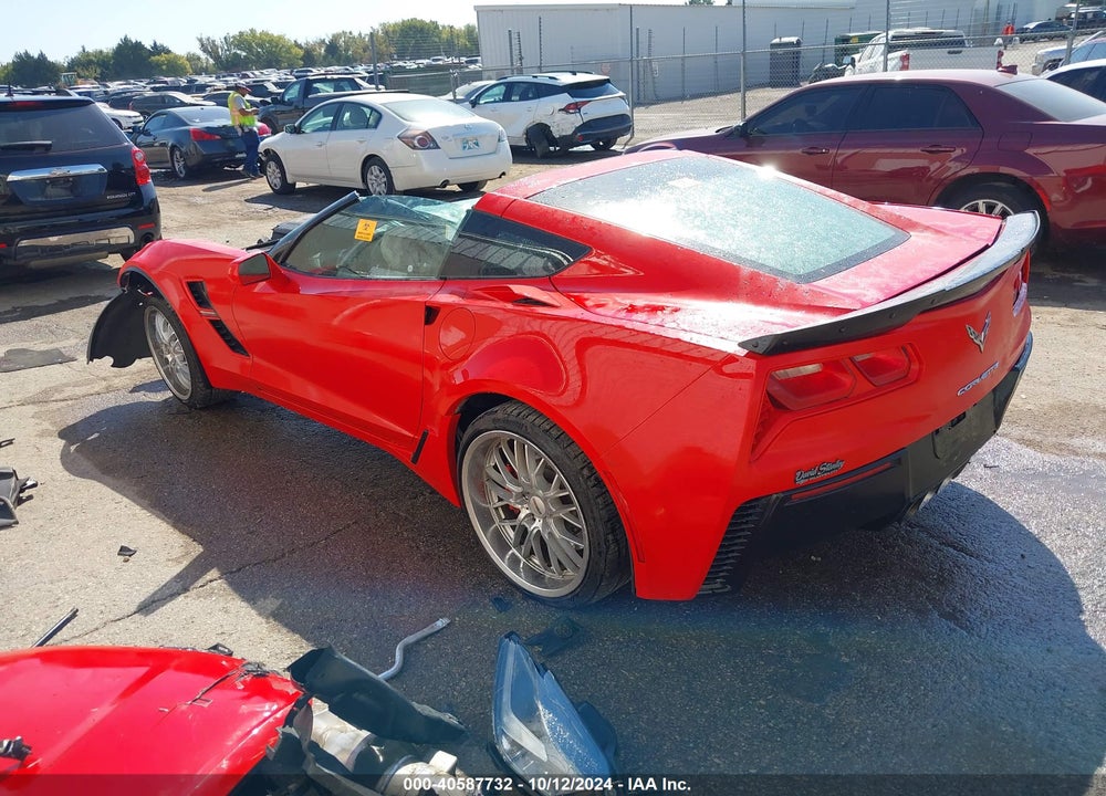 2017 CHEVROLET CORVETTE GRAND SPORT VIN: 1G1YY2D79H5105772