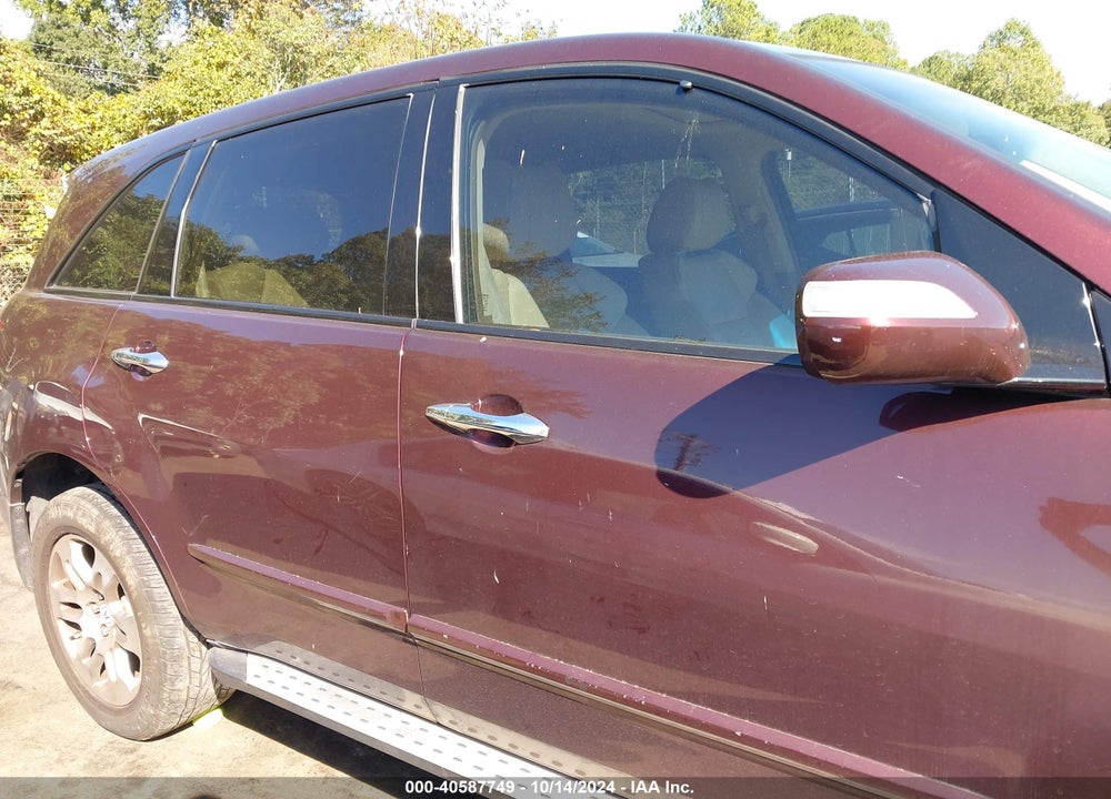 2008 ACURA MDX TECHNOLOGY PACKAGE VIN: 2HNYD28358H537403