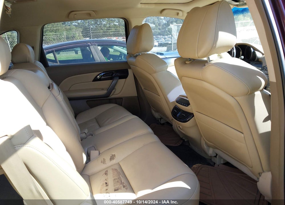 2008 ACURA MDX TECHNOLOGY PACKAGE VIN: 2HNYD28358H537403