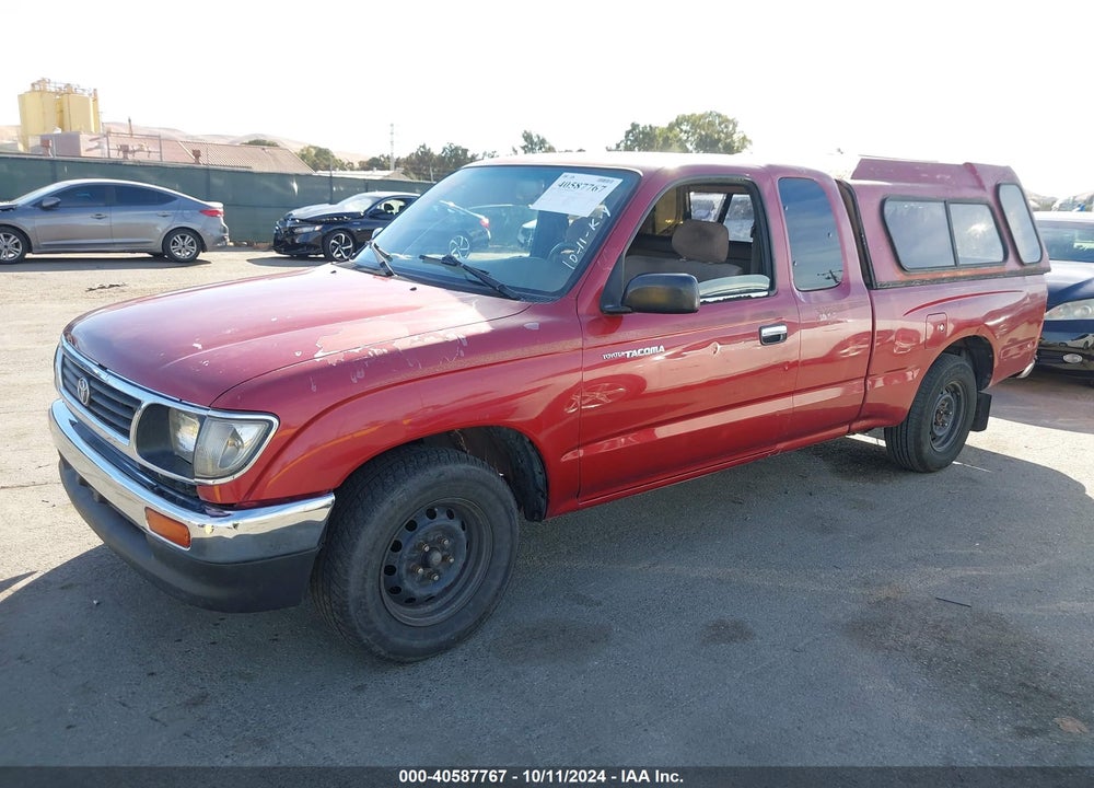 1996 TOYOTA TACOMA XTRACAB VIN: 4TAVL52N8TZ172310