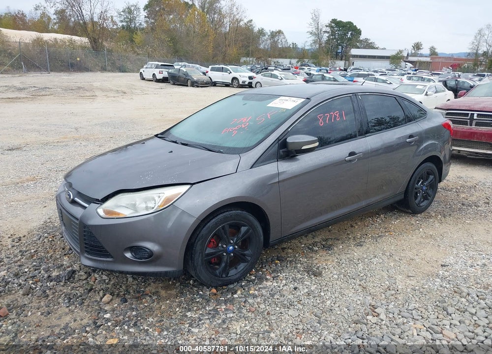 2013 FORD FOCUS SE VIN: 1FADP3F22DL142254