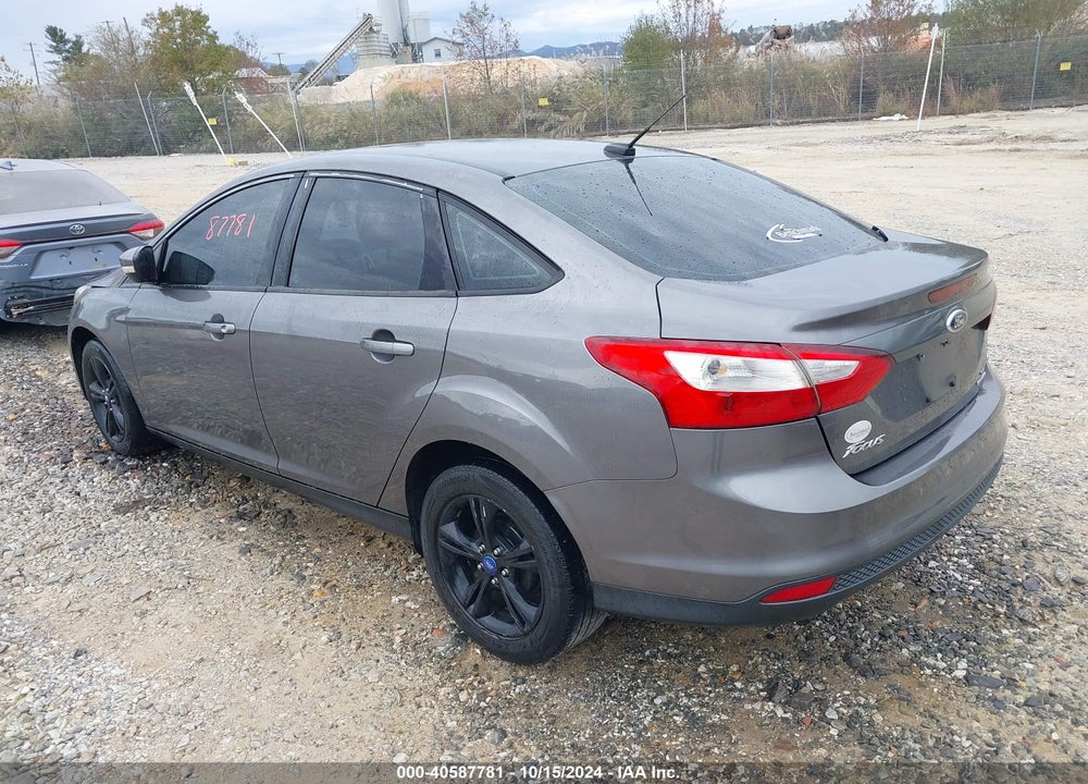 2013 FORD FOCUS SE VIN: 1FADP3F22DL142254