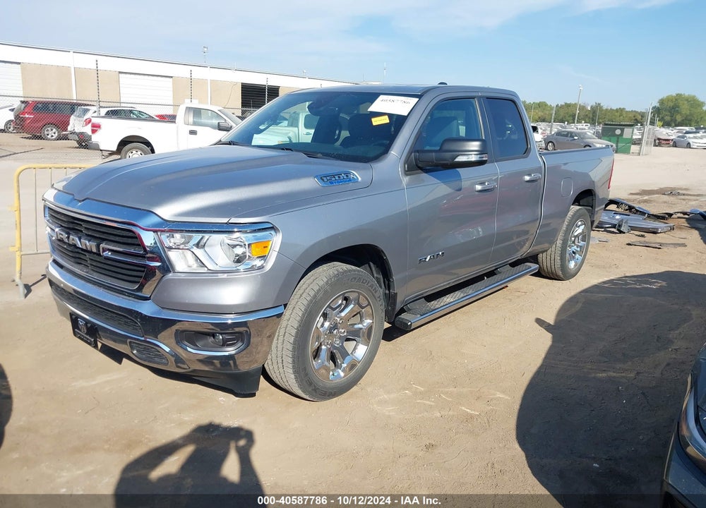2021 RAM 1500 BIG HORN 4X2 6'4 BOX VIN: 1C6RREBG3MN627960