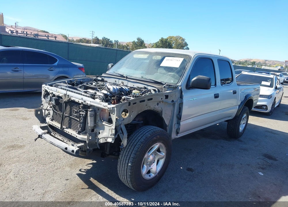 2001 TOYOTA TACOMA PRERUNNER V6 VIN: 5TEGN92N41Z839132