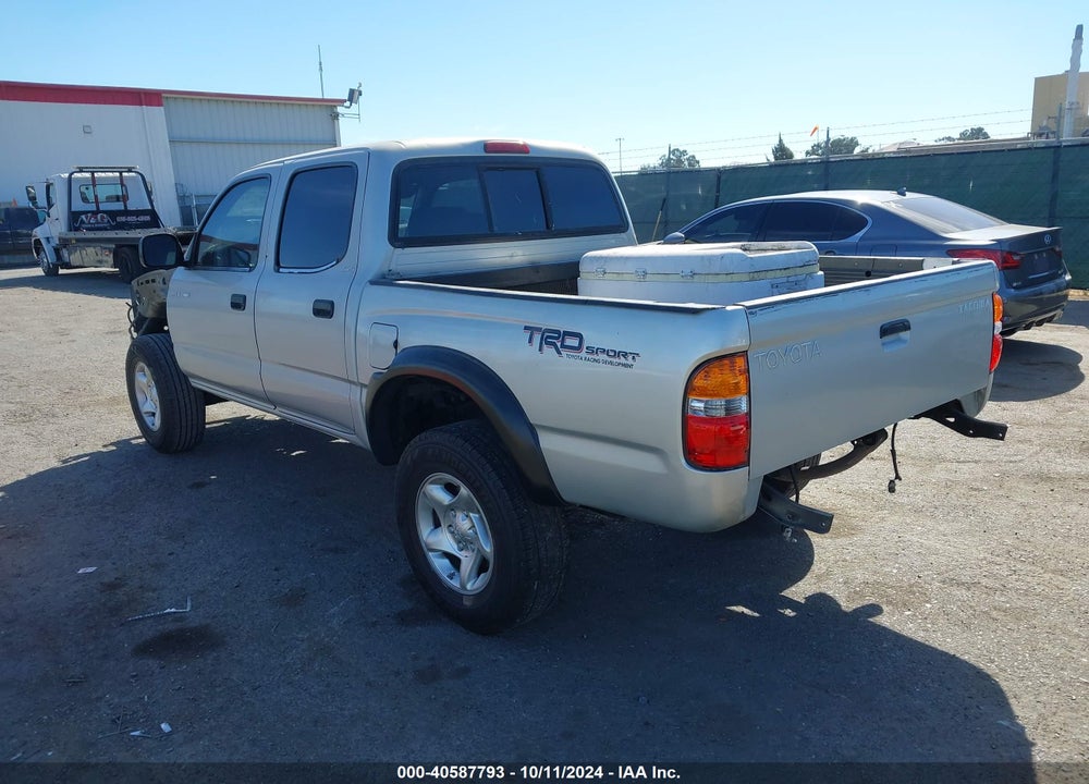 2001 TOYOTA TACOMA PRERUNNER V6 VIN: 5TEGN92N41Z839132