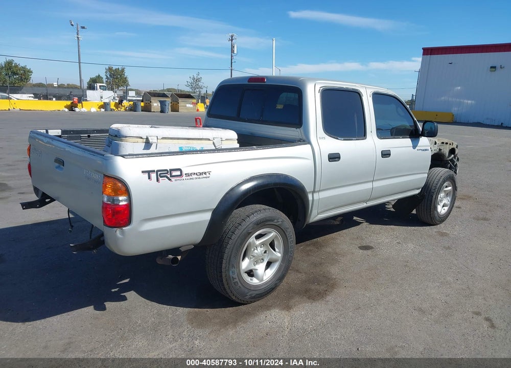 2001 TOYOTA TACOMA PRERUNNER V6 VIN: 5TEGN92N41Z839132