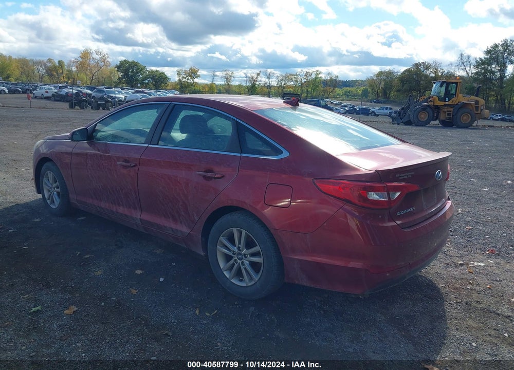 2015 HYUNDAI SONATA SE VIN: 5NPE24AF4FH170190