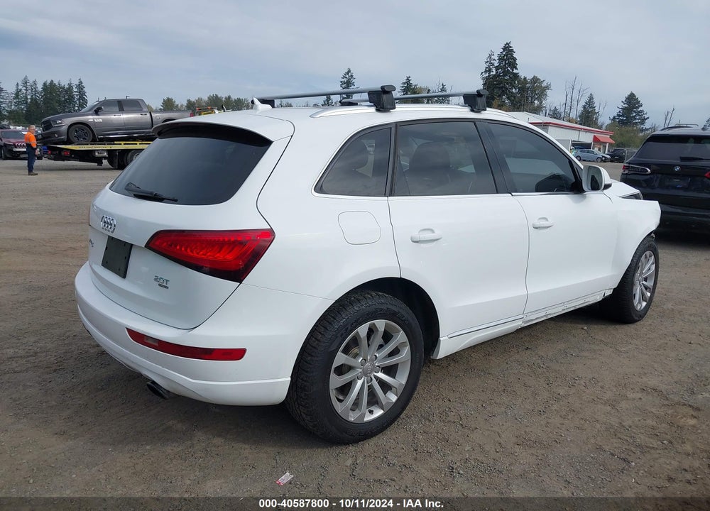 2014 AUDI Q5 2.0T PREMIUM VIN: WA1LFAFPXEA095524