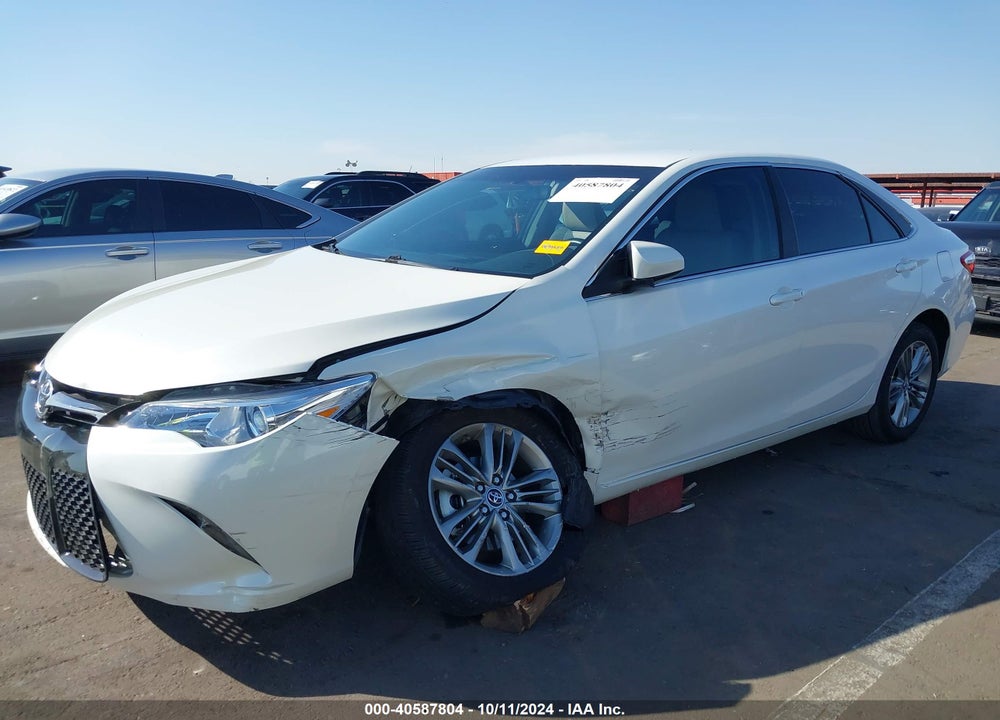 2015 TOYOTA CAMRY SE VIN: 4T1BF1FKXFU041593