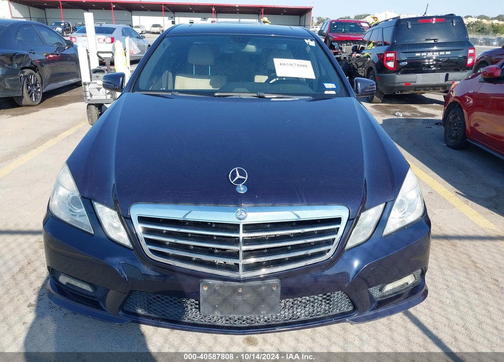 2011 MERCEDES-BENZ E 350 BLUETEC VIN: WDDHF2EBXBA305760