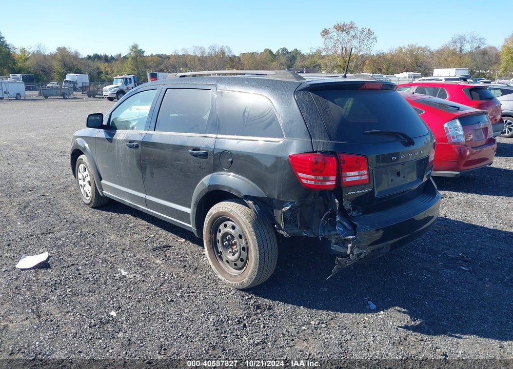 2019 DODGE JOURNEY SE VALUE PACKAGE VIN: 3C4PDCAB8KT758629