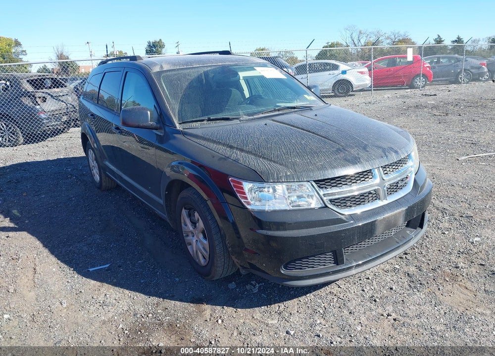 2019 DODGE JOURNEY SE VALUE PACKAGE VIN: 3C4PDCAB8KT758629