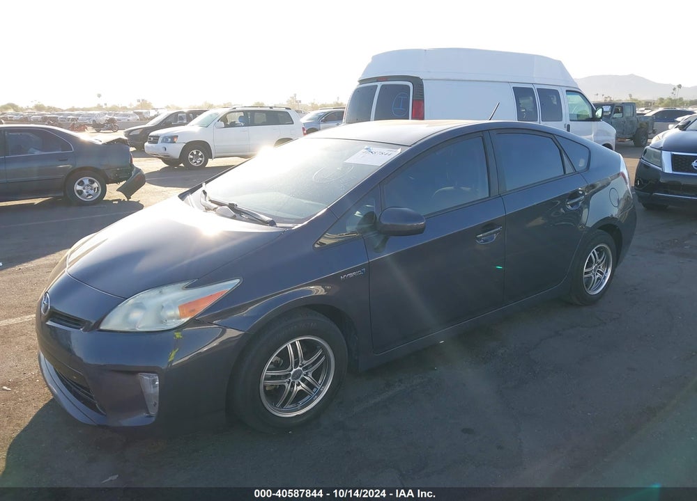 2014 TOYOTA PRIUS THREE VIN: JTDKN3DU7E0366487