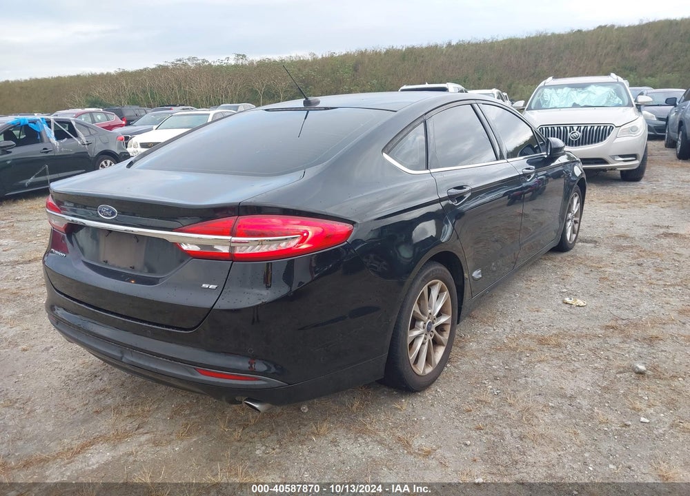 2017 FORD FUSION SE VIN: 3FA6P0H72HR157702