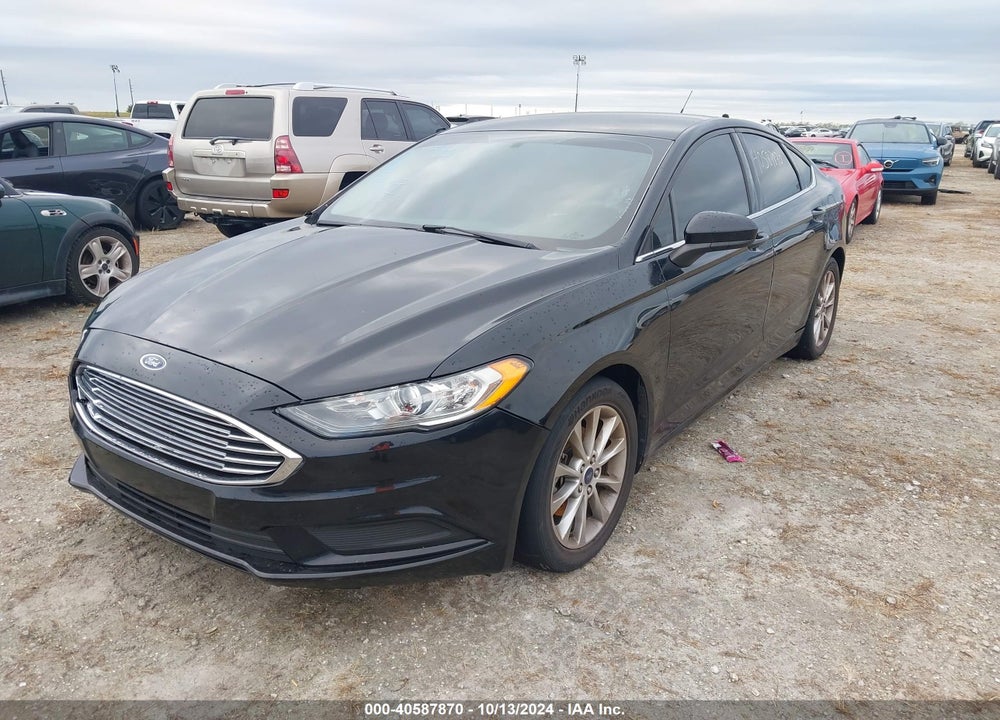 2017 FORD FUSION SE VIN: 3FA6P0H72HR157702