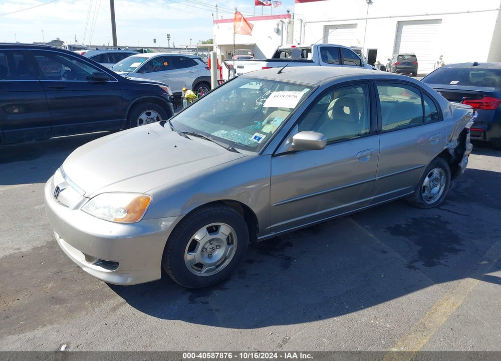 2003 HONDA CIVIC HYBRID VIN: JHMES95603S025991
