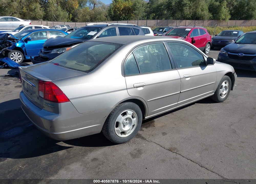 2003 HONDA CIVIC HYBRID VIN: JHMES95603S025991