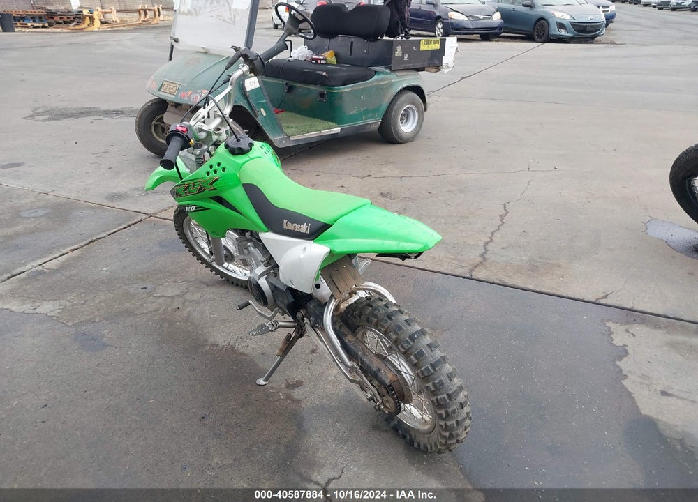 2020 KAWASAKI KLX110 C VIN: JKALXSC32LDAC9421
