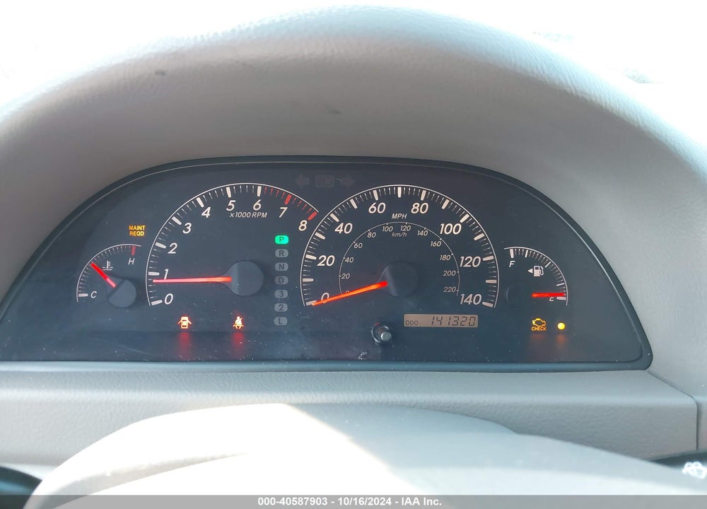 2006 TOYOTA CAMRY LE VIN: 4T1BE32K66U156938