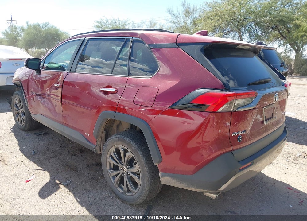 2022 TOYOTA RAV4 HYBRID LIMITED VIN: 4T3D6RFV9NU082711