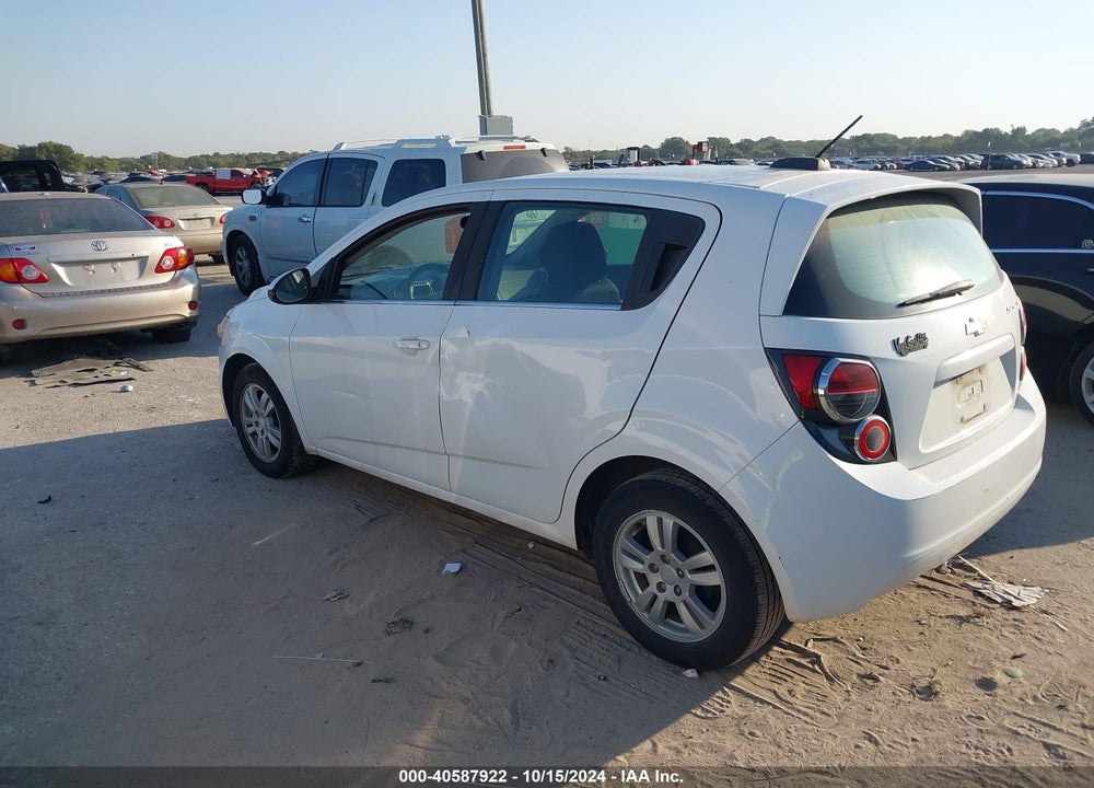 2015 CHEVROLET SONIC LT AUTO VIN: 1G1JC6SH3F4107684