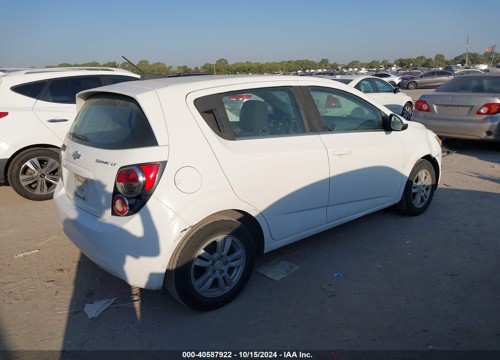 2015 CHEVROLET SONIC LT AUTO VIN: 1G1JC6SH3F4107684