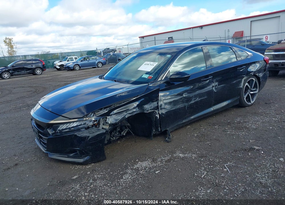 2021 HONDA ACCORD SPORT VIN: 1HGCV1F33MA102299