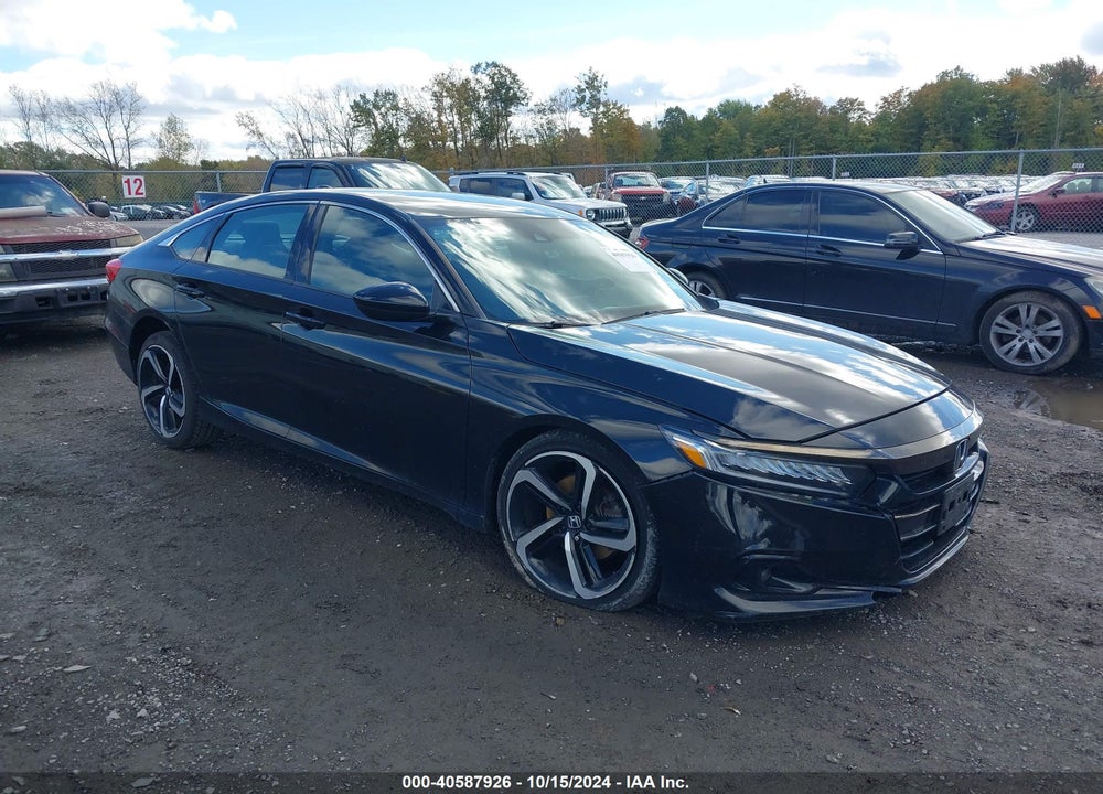 2021 HONDA ACCORD SPORT VIN: 1HGCV1F33MA102299