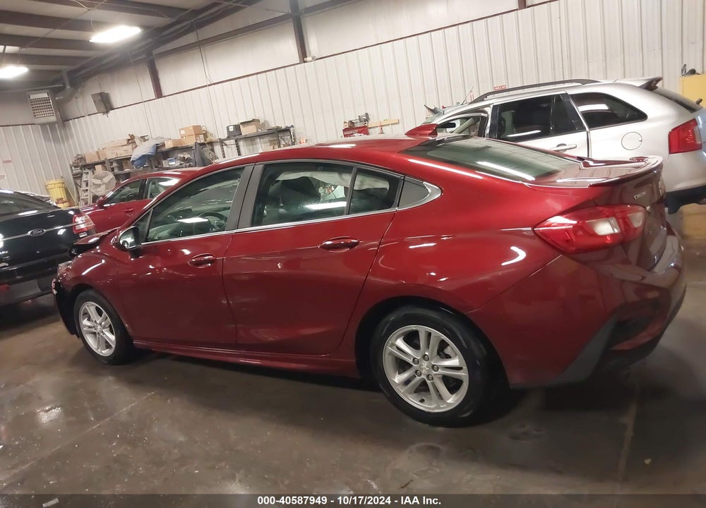 2016 CHEVROLET CRUZE LT AUTO VIN: 1G1BE5SMXG7276249