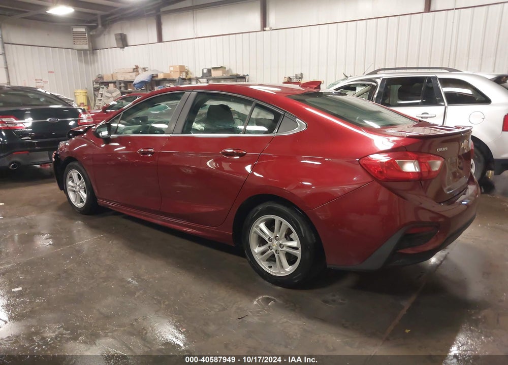 2016 CHEVROLET CRUZE LT AUTO VIN: 1G1BE5SMXG7276249