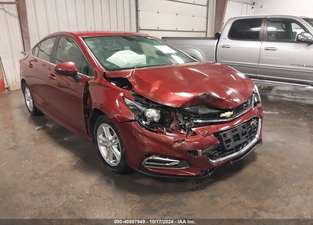 2016 CHEVROLET CRUZE LT AUTO VIN: 1G1BE5SMXG7276249
